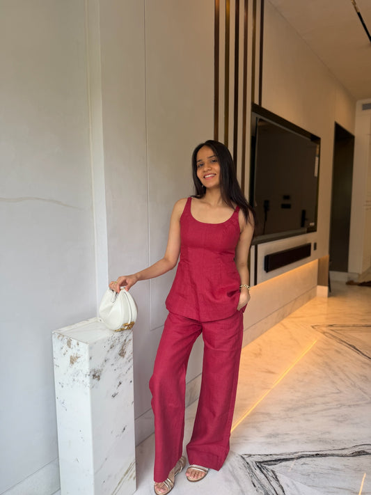Rasberry Cord Set