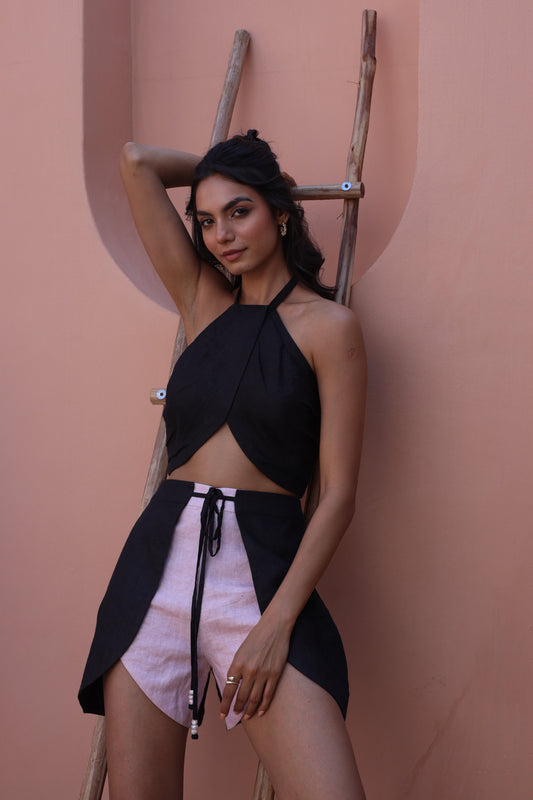 Two Toned Short with Top