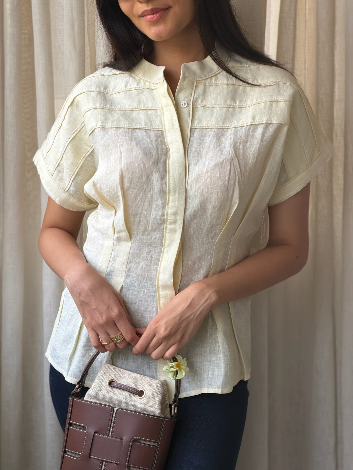 Butter Yellow Top
