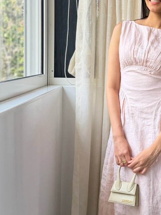 Water Pink Long Dress