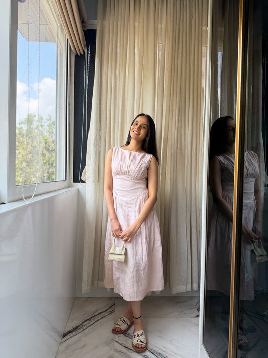 Water Pink Long Dress