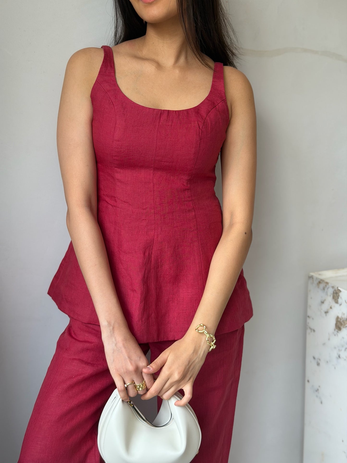 Rasberry Cord Set
